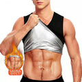 Maximize Your Workout with the Men's Sauna Effect Fitness Sweat Body Shaper Vest and Heat Trapping Shirt Angelwarriorfitness.com