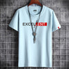 Cotton Summer Men's Short-sleeved T-shirt Bottoming Shirt Top Clothes For Men Angelwarriorfitness.com