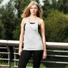 Uniquely You Good Vibes Graphic Style Womens Loose Racerback Tank Top Angelwarriorfitness.com