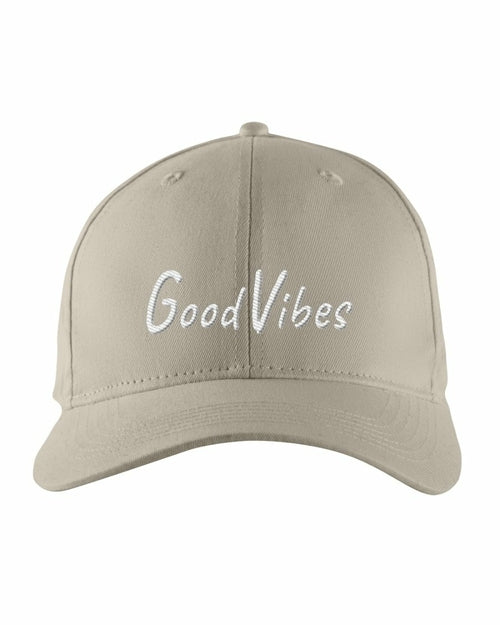Uniquely You Snapback Cap - Good Vibes Embroidered Hat / Yupoong 6 Angelwarriorfitness.com