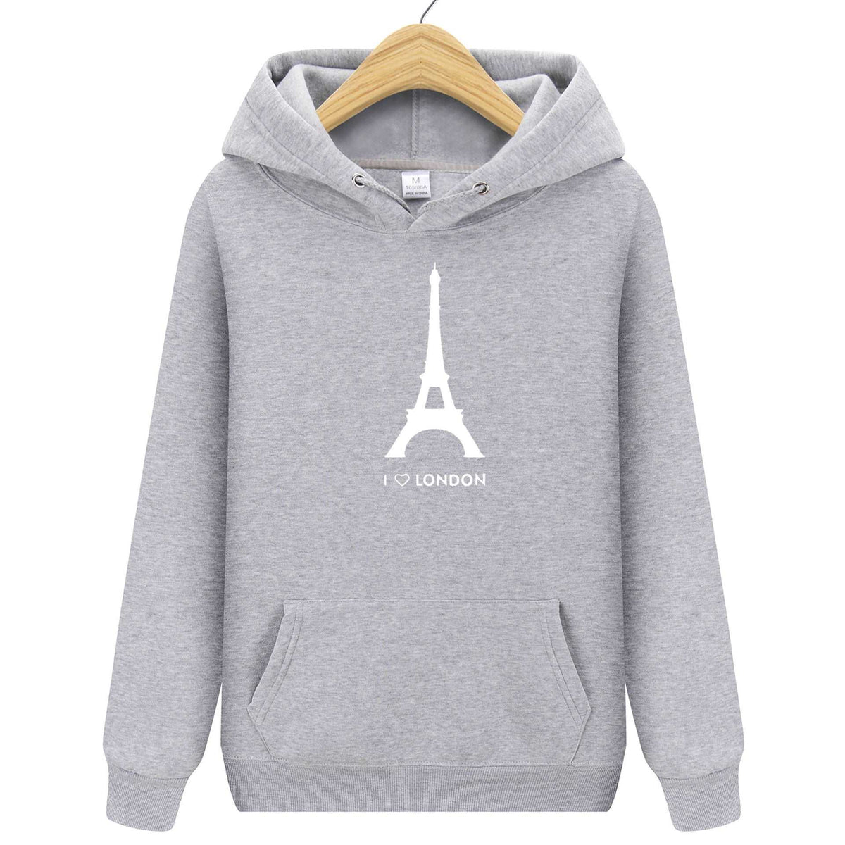 Eiffel Pullover Hoodie Angelwarriorfitness.com