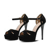 Stiletto High Heels Women's Fish Mouth Platform Sandals Angelwarriorfitness.com