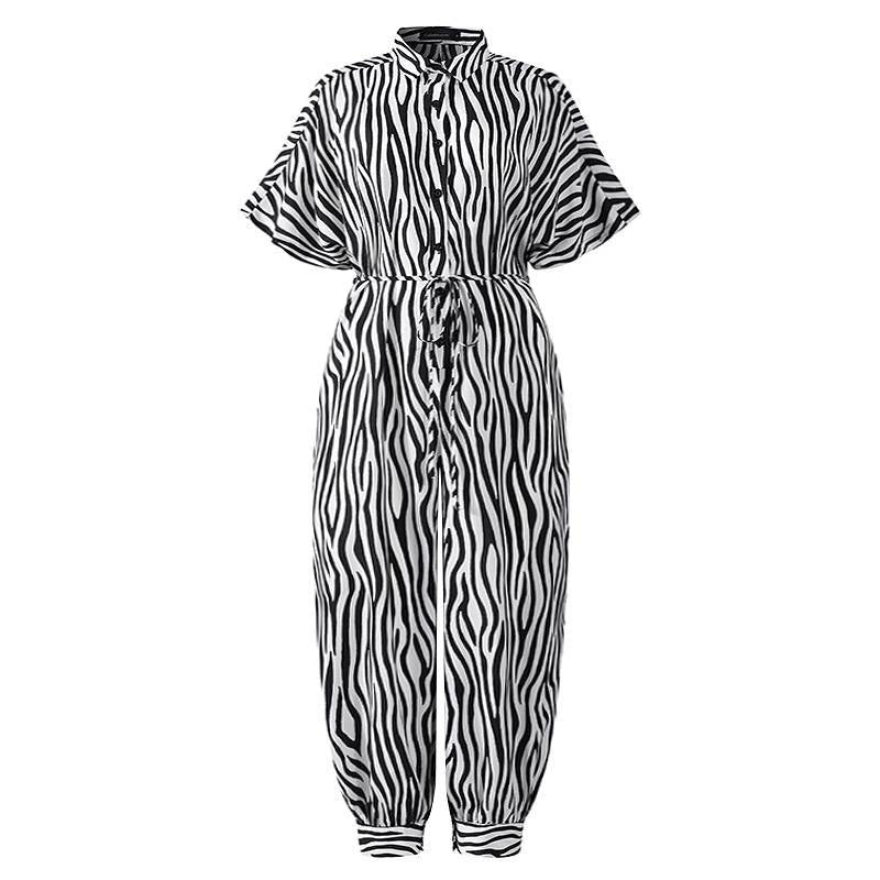 Retro jumpsuit button jumpsuit Angelwarriorfitness.com