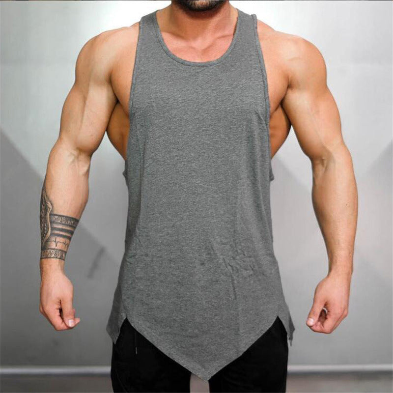 Muscular Man Sports Fitness Vest Angelwarriorfitness.com