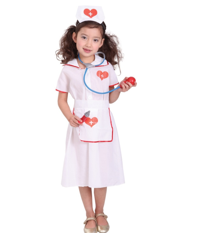Cosplay Little Girl Pretty Little Nurse Uniform Angelwarriorfitness.com