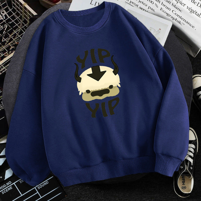 Man New Fleece Sweatshirts Avatar The Last Airbender Angelwarriorfitness.com