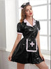 Halloween Cosplay Stage Uniform Set Nurse Skirt Angelwarriorfitness.com