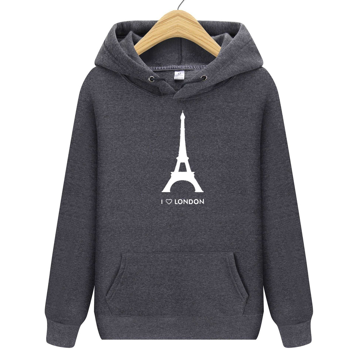 Eiffel Pullover Hoodie Angelwarriorfitness.com