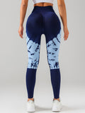 Tie-dye Women's Yoga Leggings With High Waistband, Moisture-Wicking, And Stretchy, Perfect For Outdoor Activities And Fitness Angelwarriorfitness.com