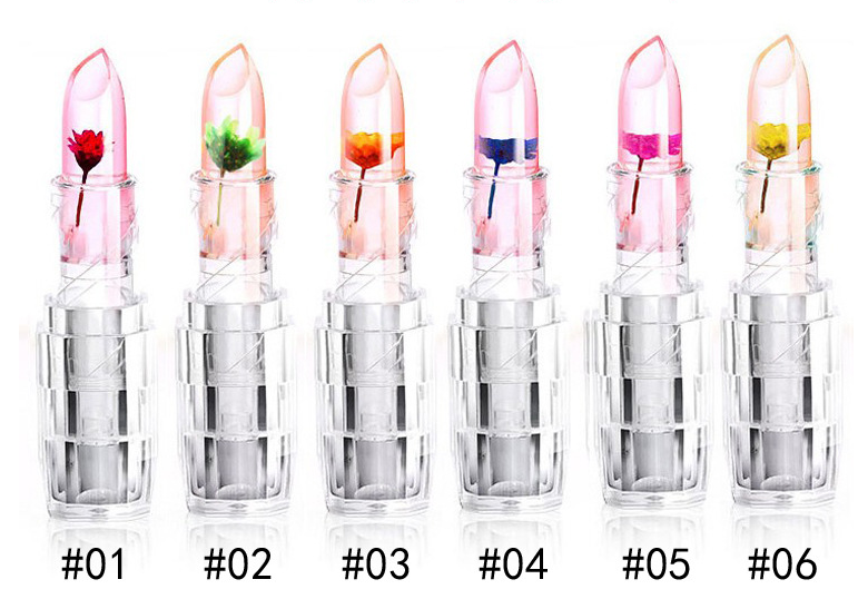 Color-Changing Flower Jelly Lipstick: Retro-Inspired Groove for Trendsetters! Angelwarriorfitness.com