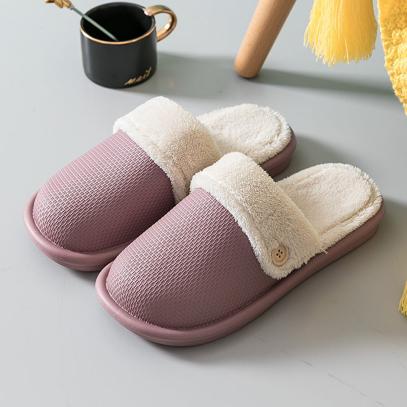 New Autumn And Winter Warm Household Non-slip Home Indoor Removable Slippers Angelwarriorfitness.com