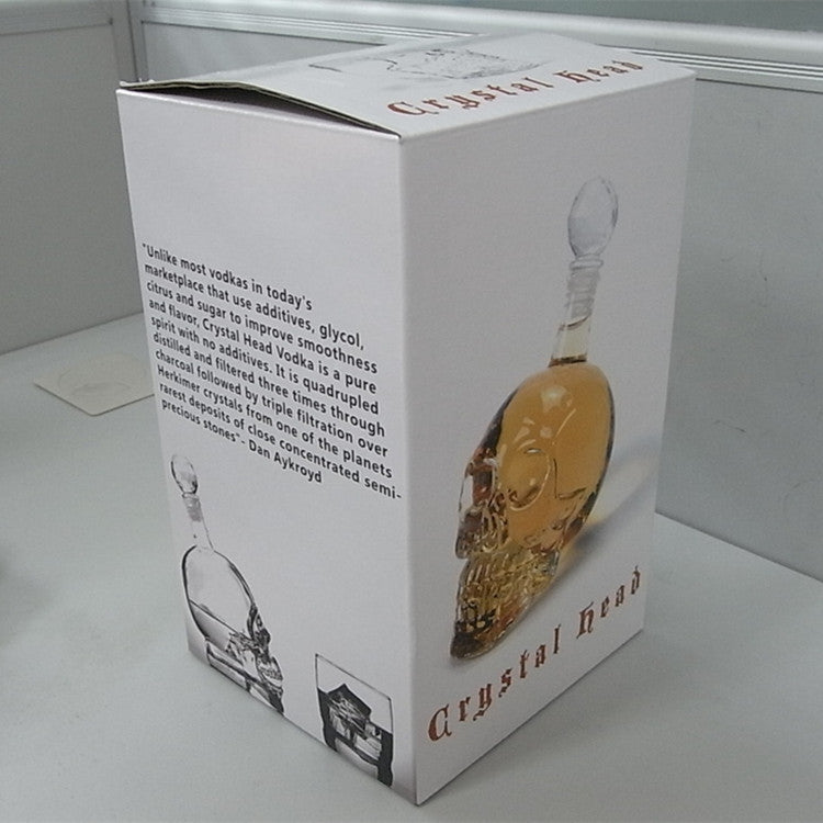 Skull Wine Bottle Vodka Bottle Creative 350ML 550ML 1000ML Angelwarriorfitness.com