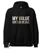 Mens Stylish, Loose-fitting Streetwear Fleece Hoodie