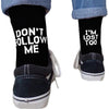 Don't follow me socks Angelwarriorfitness.com