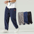 New SpringSummer Chinese-style Embroidered Mens Harem Pants