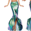 Solid Color Fashionable Halloween Costume Mermaid Angelwarriorfitness.com