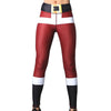 Yoga Christmas Print Hip High Waist Fitness Yoga Pants Angelwarriorfitness.com