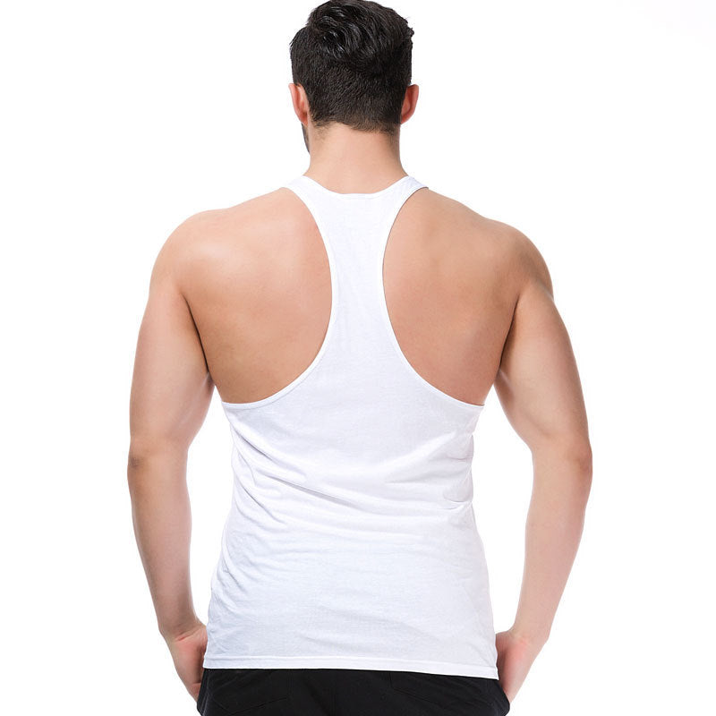 Men's Fitness Bodybuilding Exercise Vest Loose Angelwarriorfitness.com