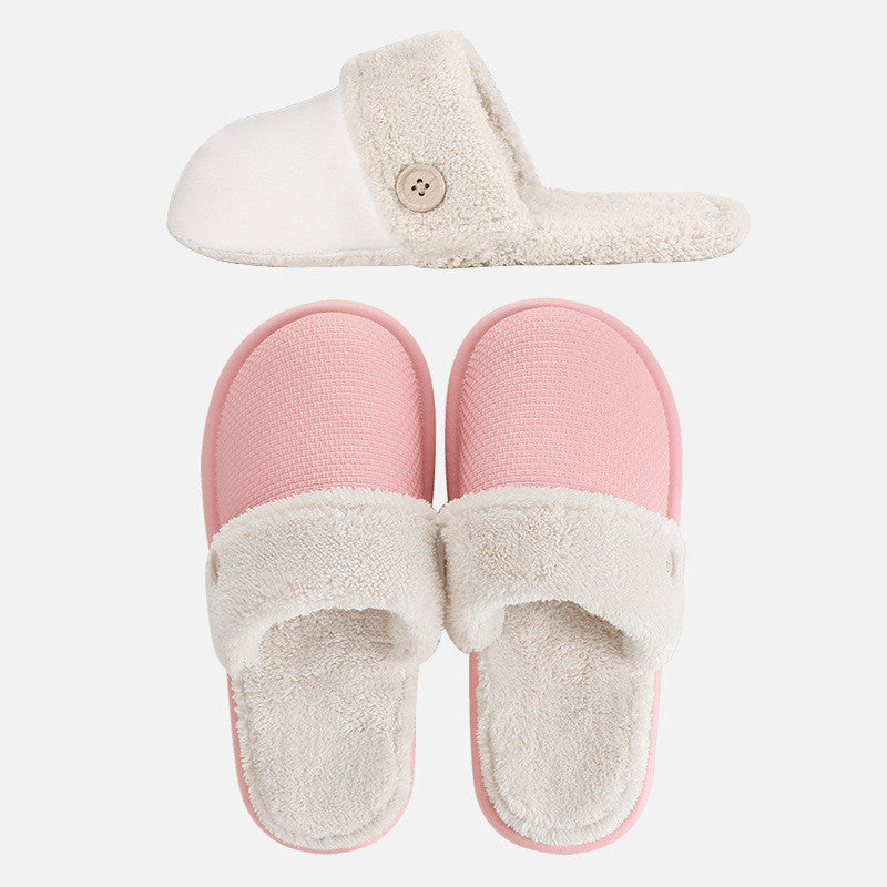 New Autumn And Winter Warm Household Non-slip Home Indoor Removable Slippers Angelwarriorfitness.com