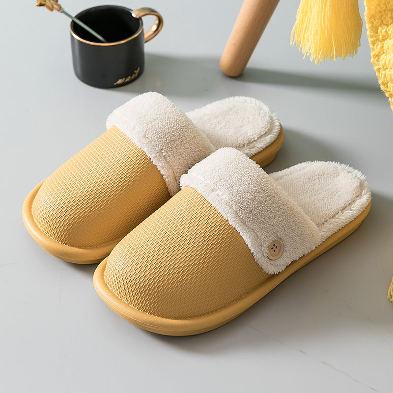 New Autumn And Winter Warm Household Non-slip Home Indoor Removable Slippers Angelwarriorfitness.com