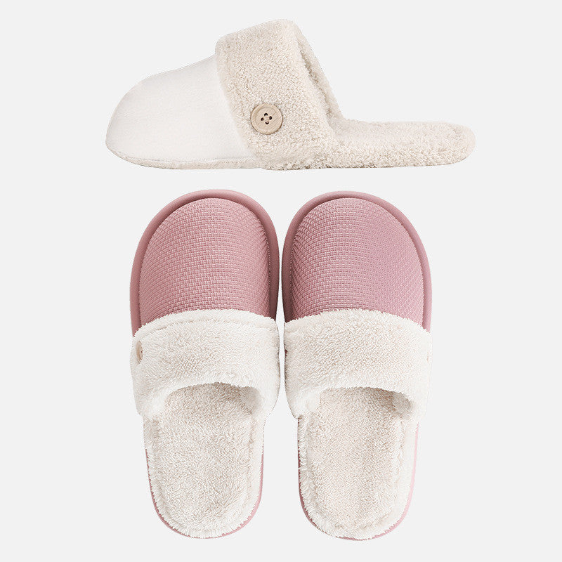 New Autumn And Winter Warm Household Non-slip Home Indoor Removable Slippers Angelwarriorfitness.com