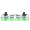 Transparent Cylindrical Weight-bearing Fitness Water Dumbbell Fitness Exercise Training Weightlifting Equipment Angelwarriorfitness.com