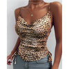 Spaghetti Strap Tops V-neck Camisole Shirts Women Summer Clothes Angelwarriorfitness.com