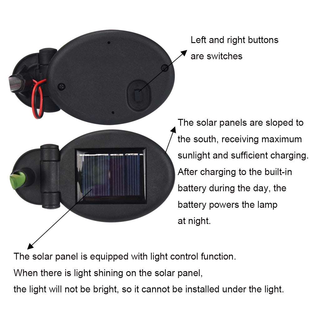 4 Heads Solar Lantern LED Decorative Outdoor Lawn Lamp 4 Flower Garden Lamp Angelwarriorfitness.com