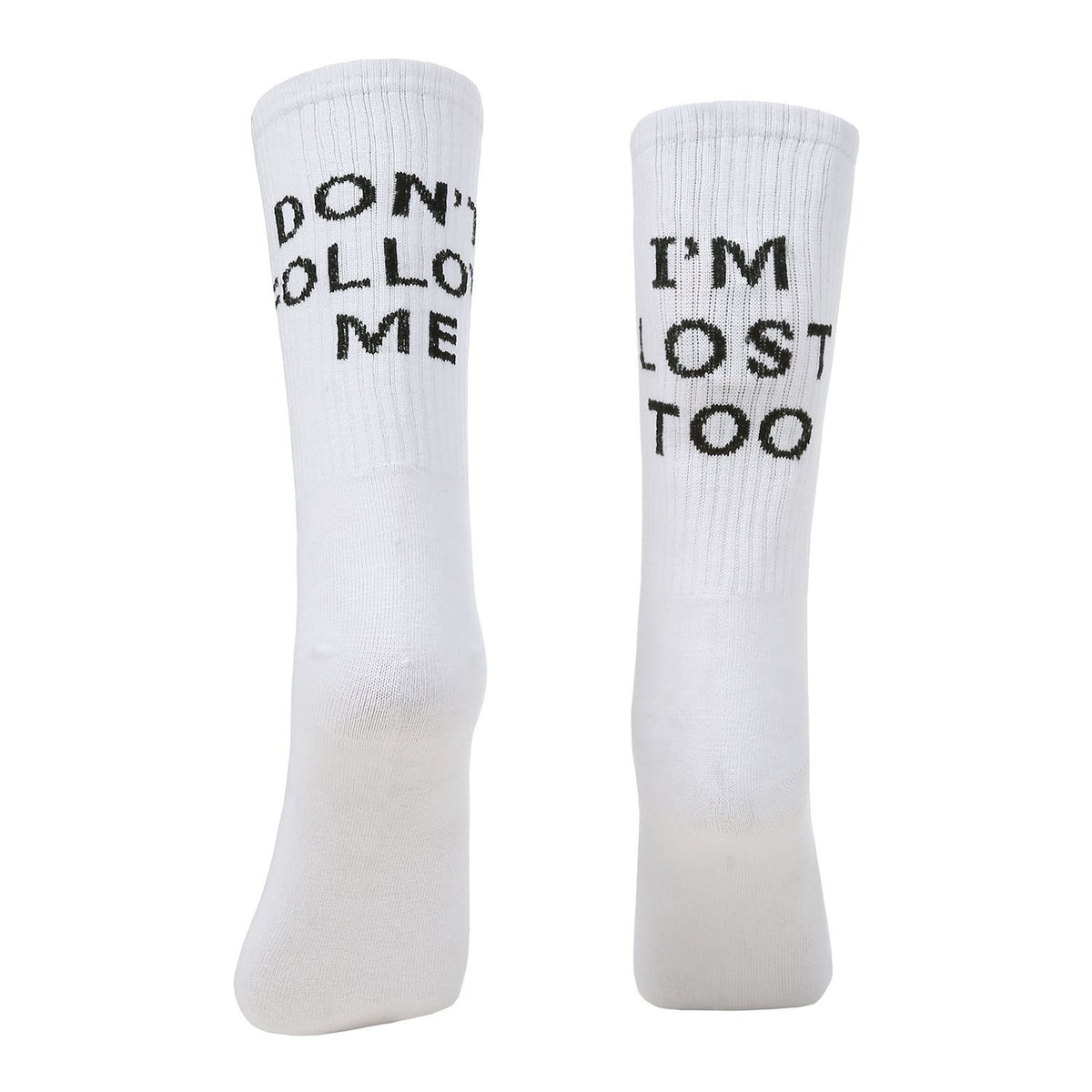 Don't follow me socks Angelwarriorfitness.com