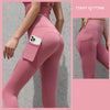 Gym Sport Seamless Leggings With Pockets Push Up High Waist Pants Women Fitness Running Yoga Pants Gym Sport Seamless Leggings Angelwarriorfitness.com