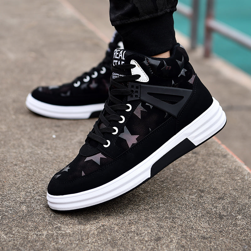 Casual Fashion Sneakers Men's Fleece-lined Sneakers Angelwarriorfitness.com