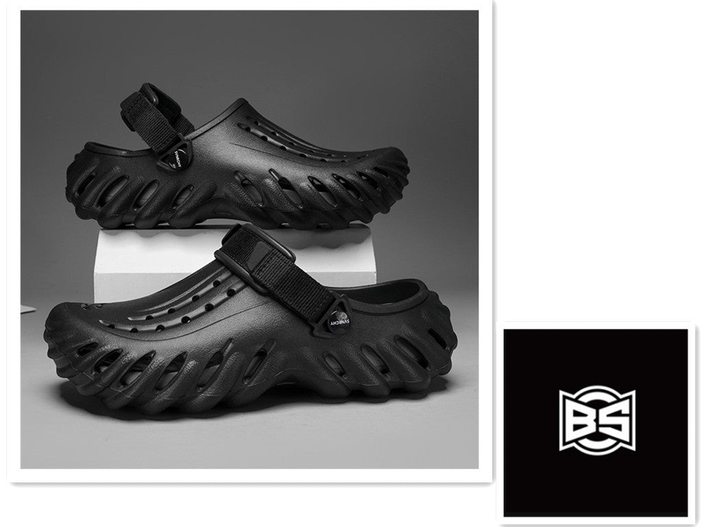 Summer New Men's Casual Platform Slippers Angelwarriorfitness.com