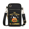 Halloween Pumpkin Pattern Phone Bag Coin Wallet Cute Mini Crossbody Shoulder Bags For Kids Women Angelwarriorfitness.com
