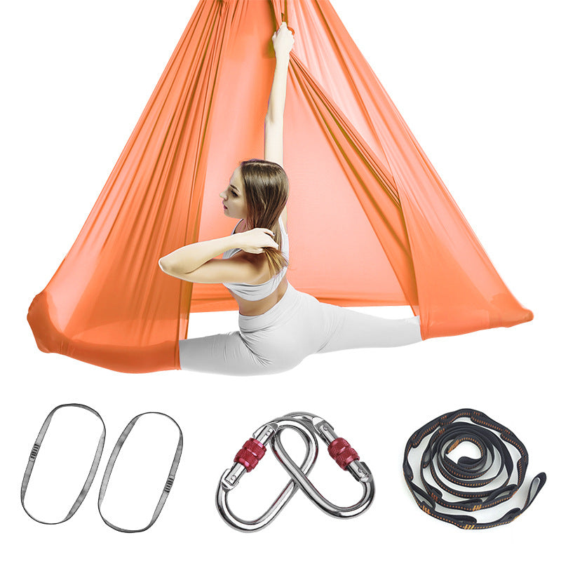 Stretch Aerial Yoga Hammock Indoor Silk Anti-gravity Angelwarriorfitness.com