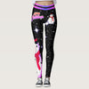 Christmas Printed Sports Hip Raise High Waist Leggings Angelwarriorfitness.com