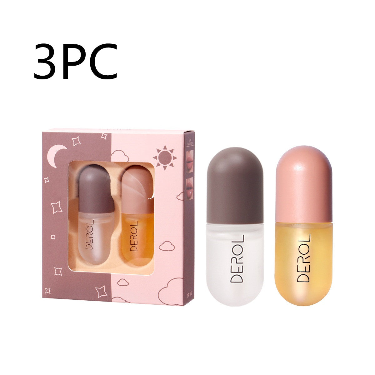 Day Night Instant Volume Lip Plumper Oil Clear Lasting Nourishing Repairing Reduce Lip Fine Line Care Lip Beauty Cosmetic Angelwarriorfitness.com