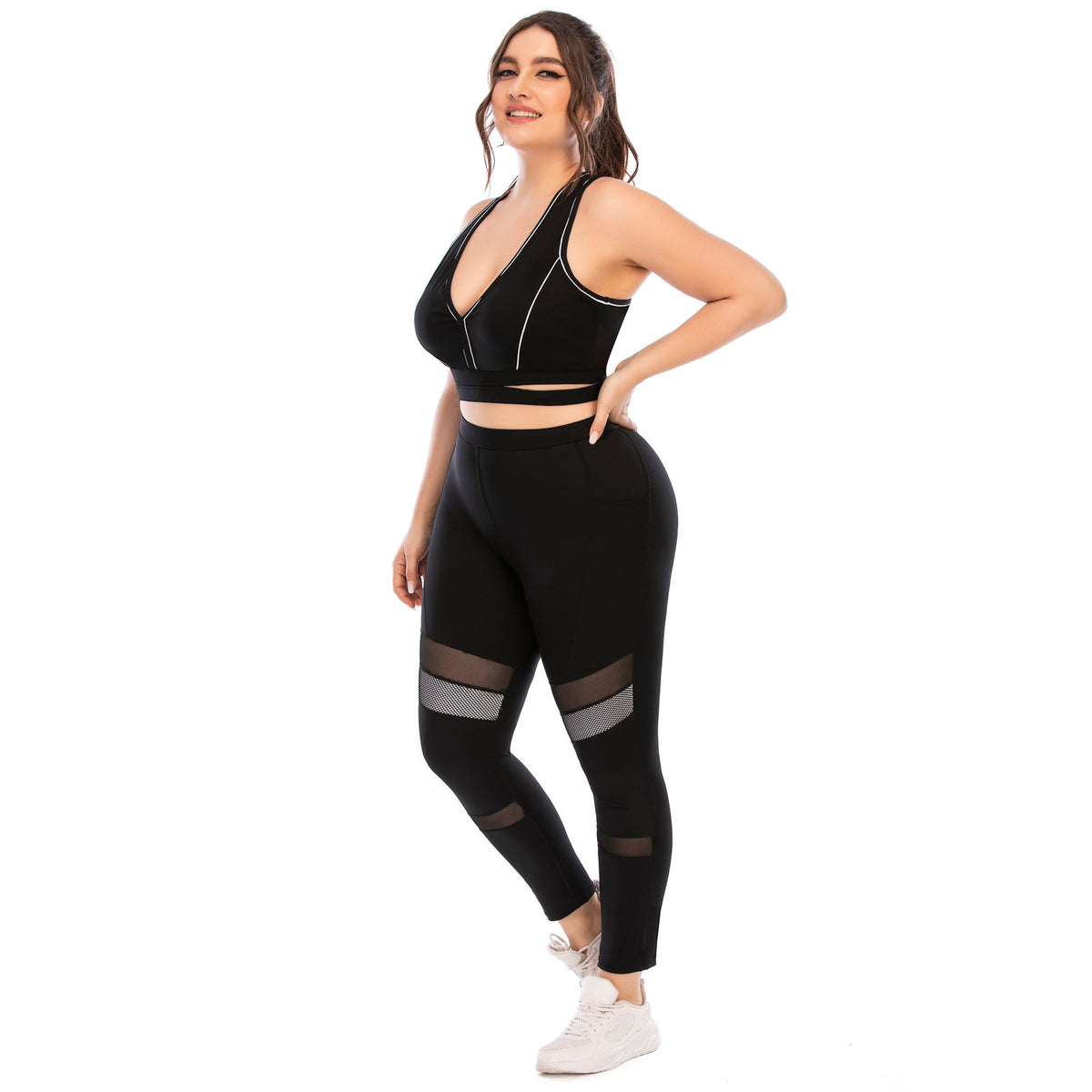 Workout Suits Plus Size Yoga Clothes Tights  Pants Angelwarriorfitness.com
