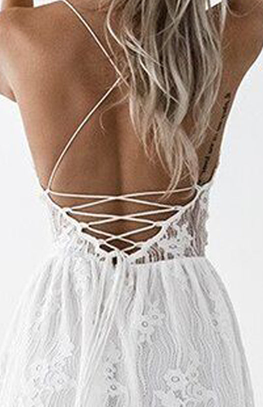 Lace-Paneled Suspender Strapless Dress Angelwarriorfitness.com