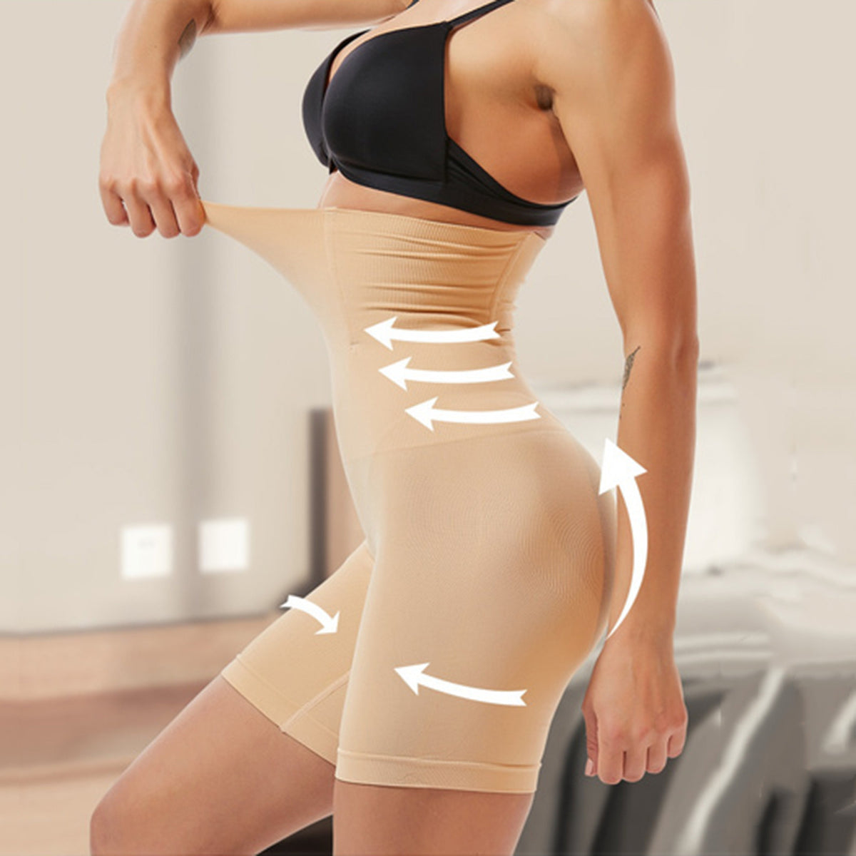 Waist Trainer Tummy Control Women Shapewear Tummy Control Panties Slimming Underwear Body Shaper Butt Lifter Modeling Strap High Waist Girdle Angelwarriorfitness.com