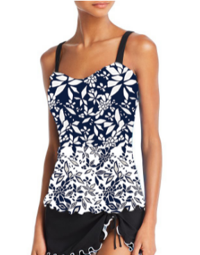 European And American Swimwear New Tankini Split Skirt Angelwarriorfitness.com