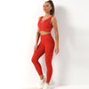 Yoga Suit Female Yoga Sportswear Bra Vest Hip Lift Trousers Angelwarriorfitness.com