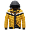 Men Winter Casual Plus Size Hooded Jacket Angelwarriorfitness.com
