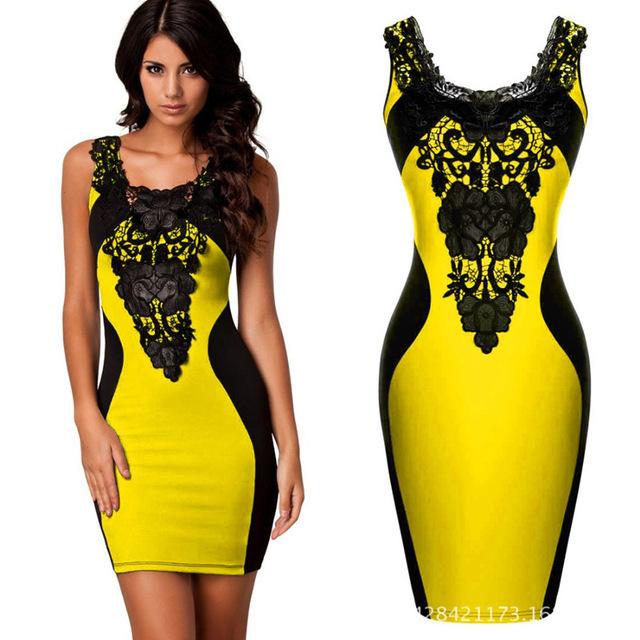 Gothic Embroidered Sleeveless Dress Angelwarriorfitness.com