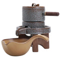 Lazy Stone Grinding Tea Set Single Rotating Water Kung Fu Teapot Angelwarriorfitness.com