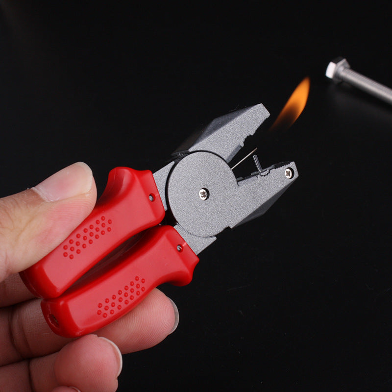 Compact Jet Butane Lighter Creative Vise Lighter NO GAS Angelwarriorfitness.com