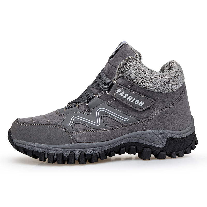 Outdoor Snow Plus Velvet Warm Women's Cotton Shoes Angelwarriorfitness.com