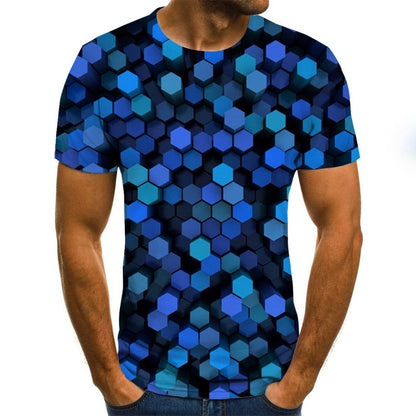 Men's printed T-shirt Angelwarriorfitness.com