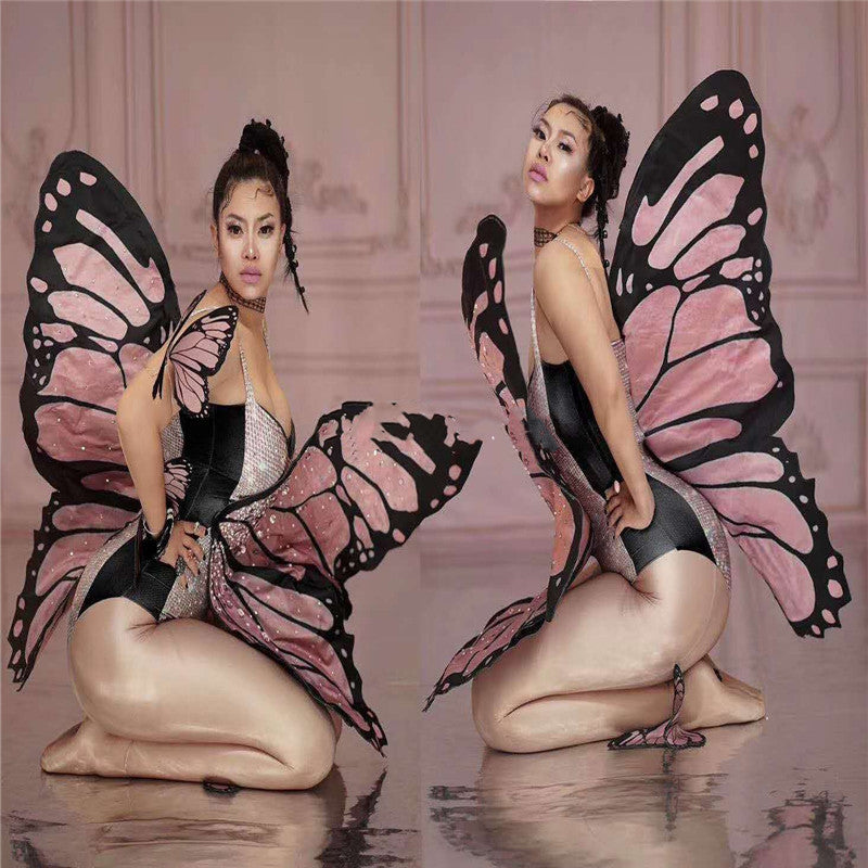 Butterfly wings one-piece suit Angelwarriorfitness.com