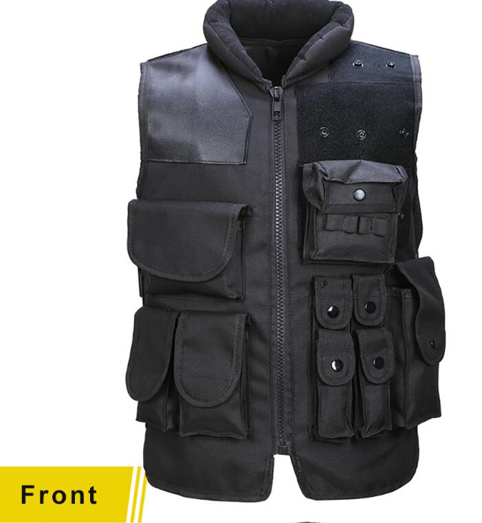 Tactical Vest Black Mens Military Hunting Vest Angelwarriorfitness.com