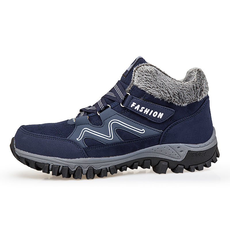 Outdoor Snow Plus Velvet Warm Women's Cotton Shoes Angelwarriorfitness.com